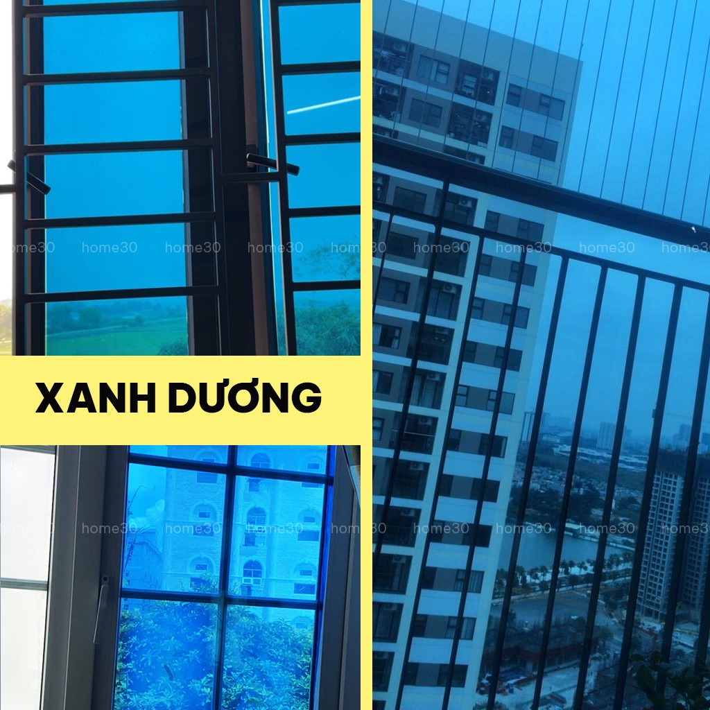 Phim cách nhiệt phản quang chống nắng nóng UV cửa sổ cửa kính 1mx0.5m
