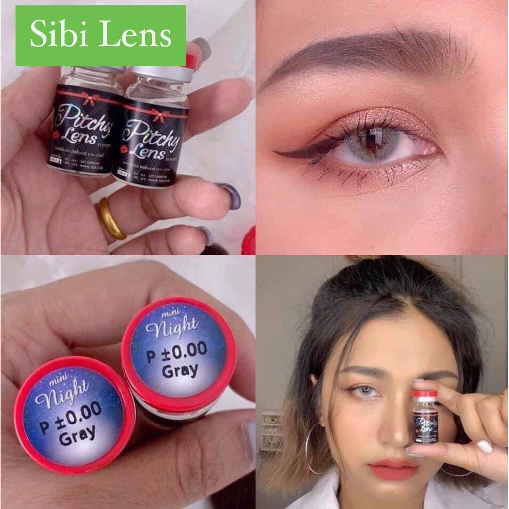 Lens Mini night Gray - lens Chuẩn Thái  - Cam Kết Chính Hãng