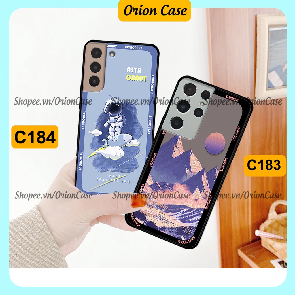 Ốp Samsung S22 - S22 PLus - S22 Ultra - S22+ in hình astronaut pro nasa, moutain cá tính.ốp lưng chống sốc.