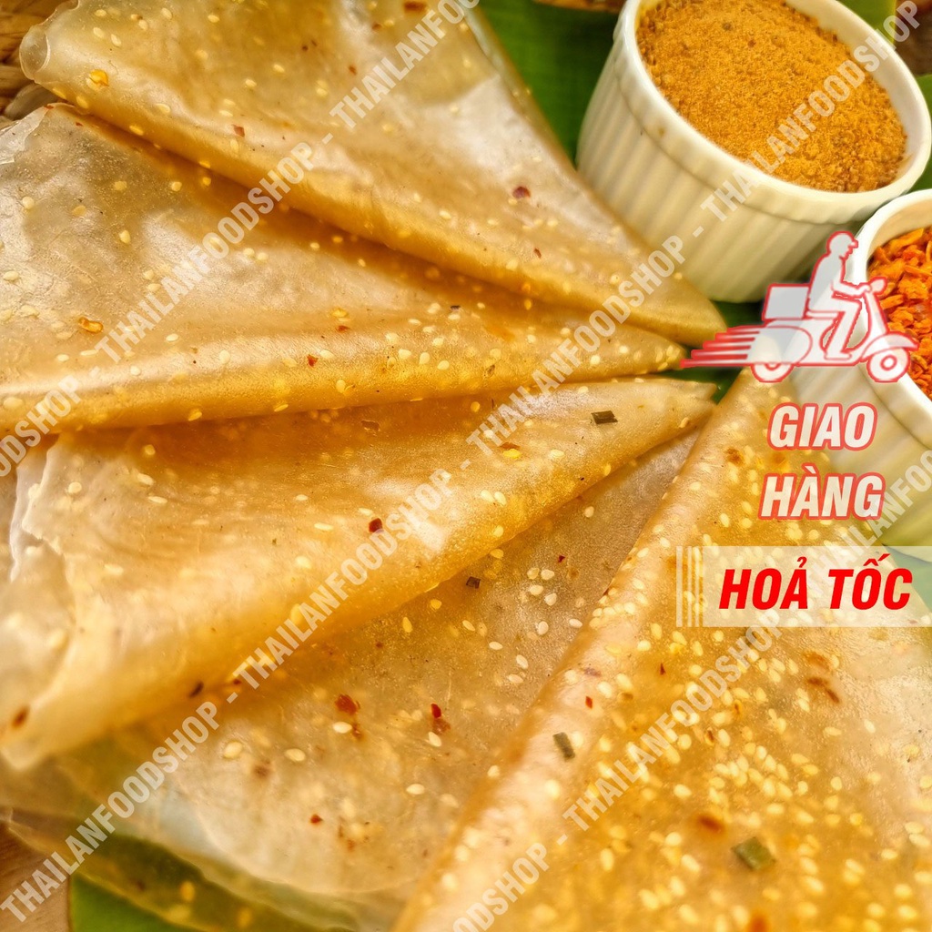 Bánh Tráng Dẻo Me Cay (Chua Cay) Phơi Sương Tây Ninh - Xấp 1kg