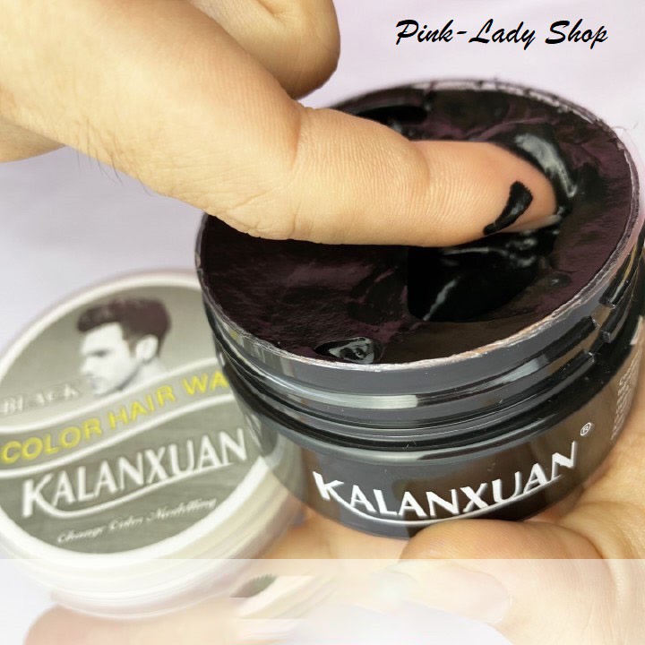Sáp Vuốt Nhuộm Tóc Màu Đen KALANXUAN 100ml Chính Hãng Đổi Màu Tạm Thời | BigBuy360 - bigbuy360.vn