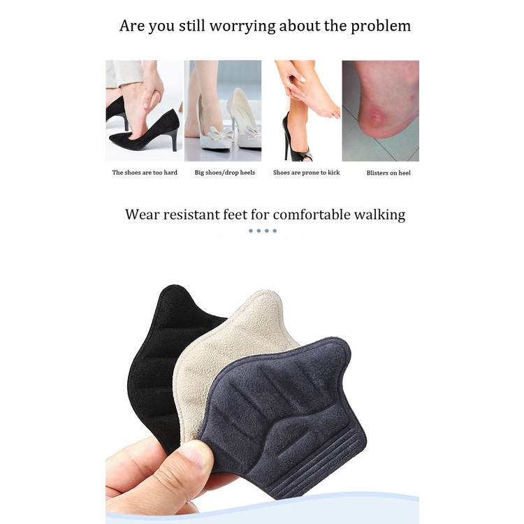 Miếng Dán Gót Giày Thể Thao Chống Mòn Chống Mòn Dùng Để Giảm Đau Và Chống Ma Sát Dành Cho Giày Thể Thao