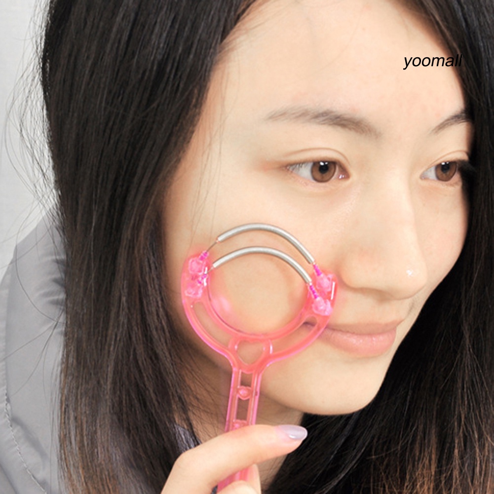 [Hàng mới về] Dụng Cụ Tẩy Lông Mặt Cầm Tay Tiện Dụng Cho Nữ