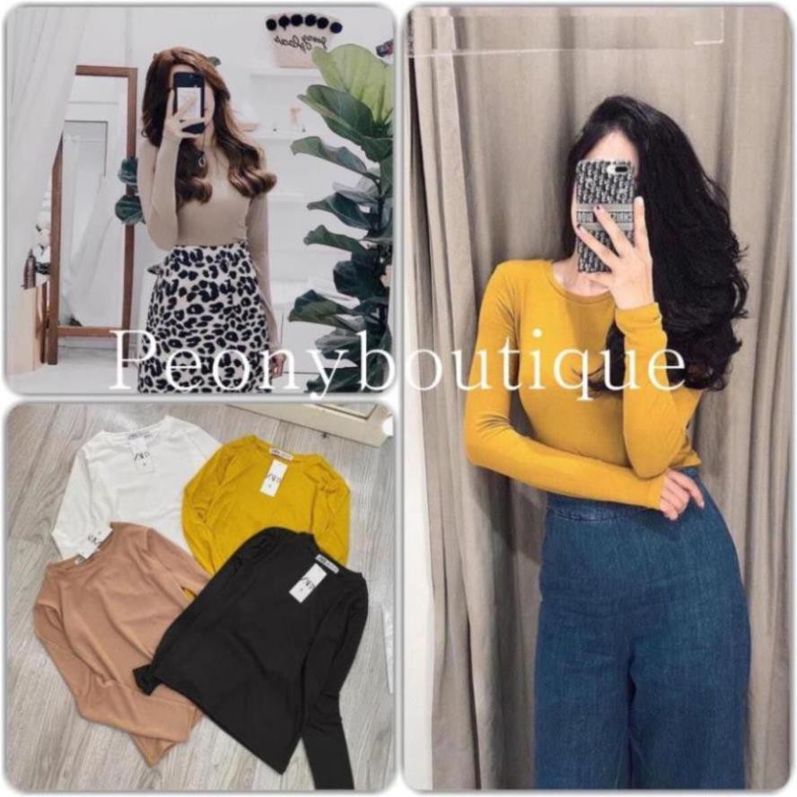 🌸 Phông dáng ôm trơn màu Đen | Trắng | Vàng | Nâu ulzzang sexy SIÊU HOT 🌸