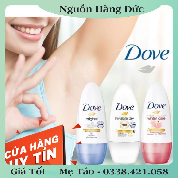 [auth] Lăn khử mùi Dove Đức giúp trắng mịn vùng nách, không gây vàng áo [Hot]