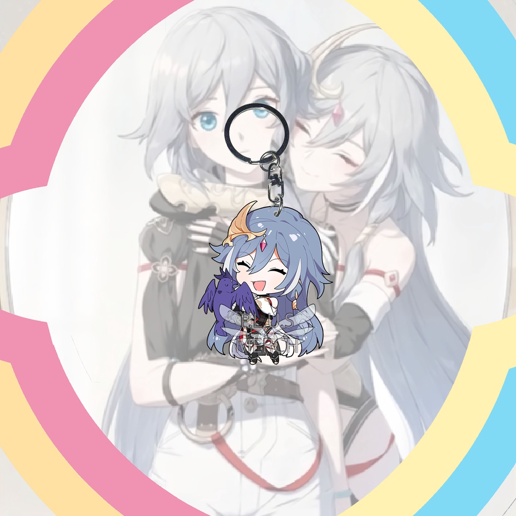Móc Khóa Phong Cách Anime Honkai Impact Fu Hua HoS 02