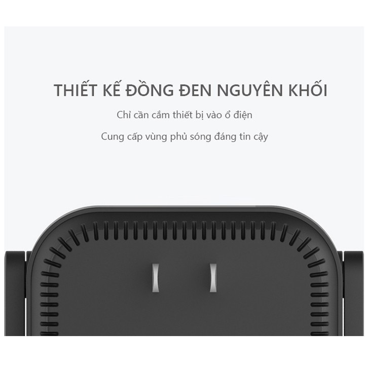 Kích sóng Wifi Xiaomi Repeater Pro  FREESHIP  Chuẩn wifi 300Mbps , Với 2 ăng ten phát sóng xa hơn