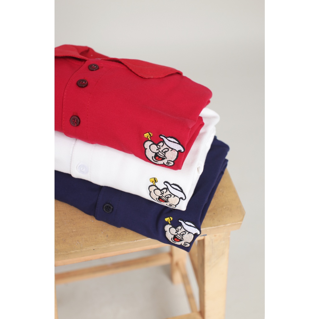 Áo polo nam Popeye - 100% cotton - Chính hãng Hayho Concept