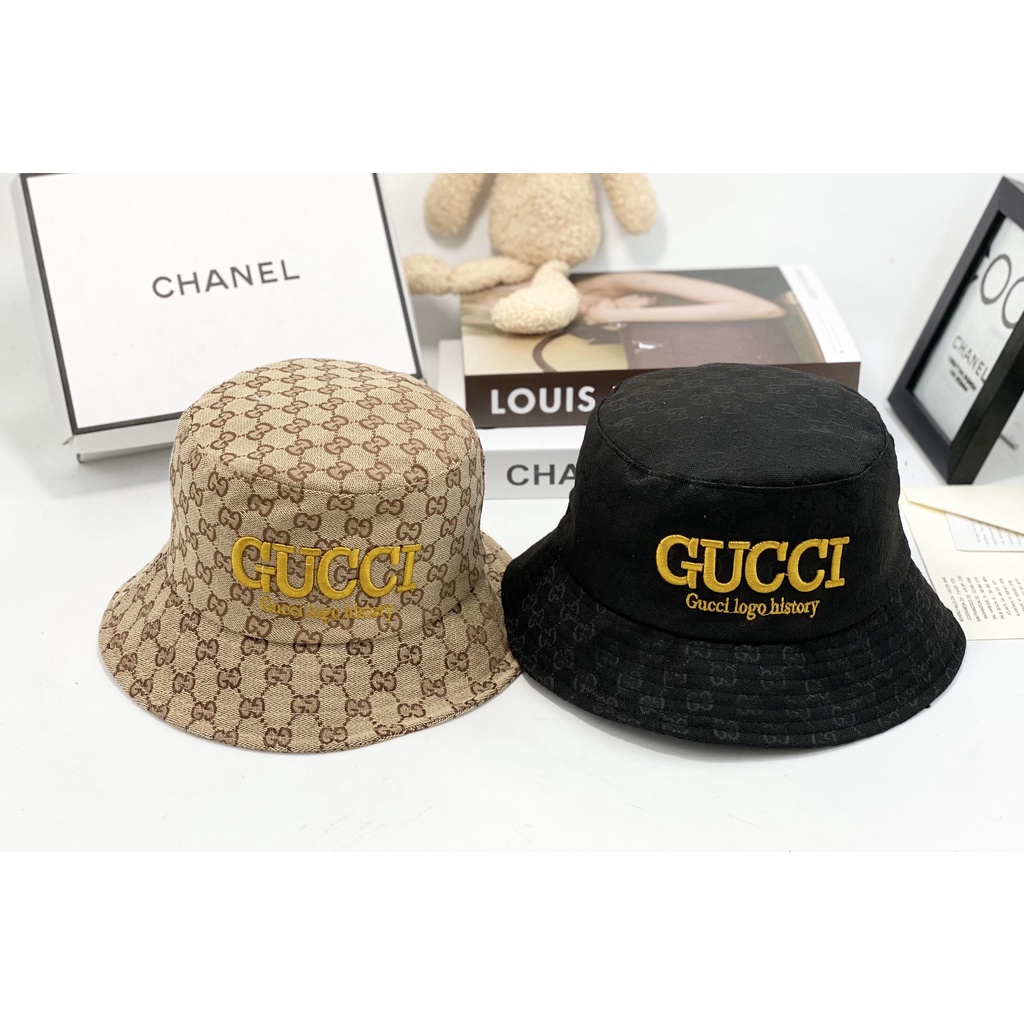 MŨ NÓN BUCKET THÊU GUCCI - TXGS-N320