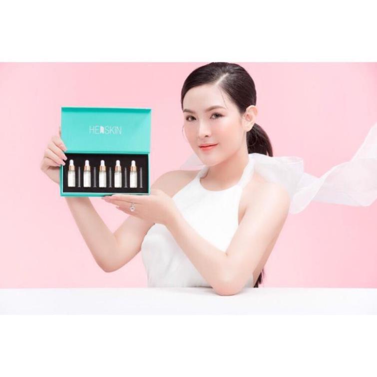Bộ 5 Lọ Serum 5in1 Herskin Princesswhite dưỡng da căng bóng