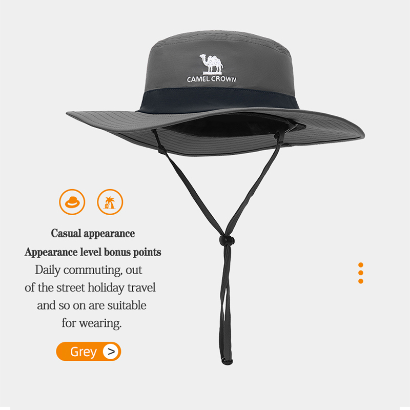 Mũ rộng vành CAMEL nhanh khô thời trang