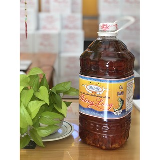 Mắm Nhĩ Cá Dảnh can 5L - Nước mắm truyền thống Bà Mỹ Thăng Long - nguyên chất nguyên hương