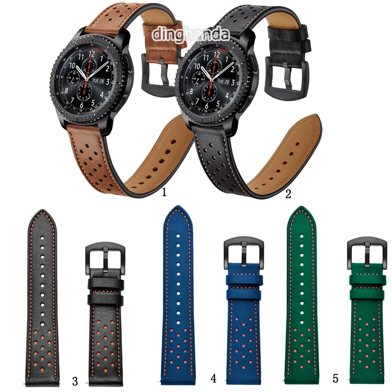 Dây da thay thế cho đồng hồ thông minh Samsung Gear S3 Classic Frontier