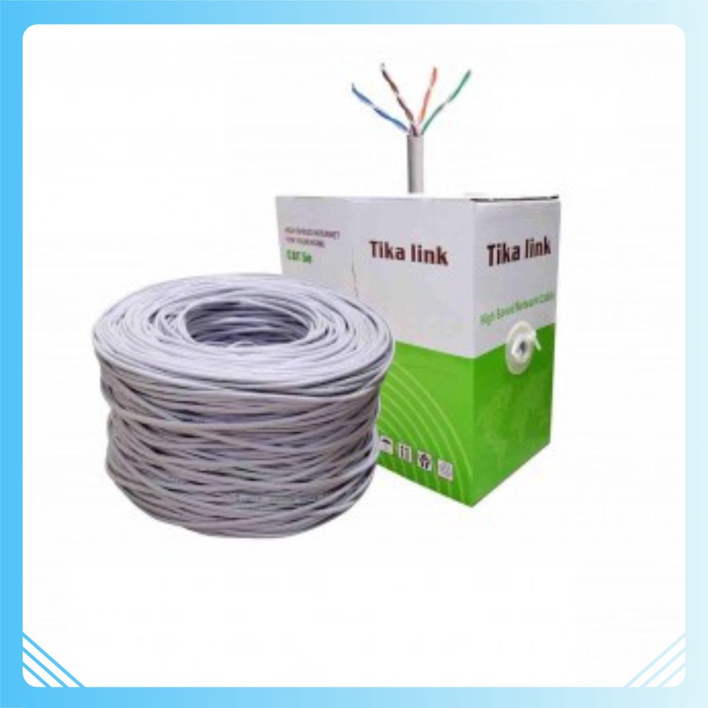 [HÀNG XỊN] Cáp mạng ampp/tika/lblink cat 6 8 sợi nhôm 305m 1 cuộn hàng chất lượng(giao ngẫu nhiên)