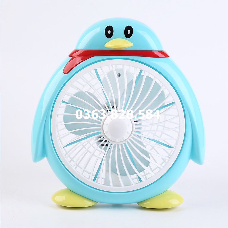 Quạt Mini Để Bàn, Quạt Để Bàn Mini Hình Thú Siêu Đáng Yêu, Siêu Mát Lạnh Siêu Tiết Kiệm Điện