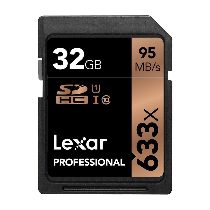 Thẻ nhớ SDHC 32GB Lexar Professional U1 633x 95MB/s - Dành cho máy ảnh | BigBuy360 - bigbuy360.vn