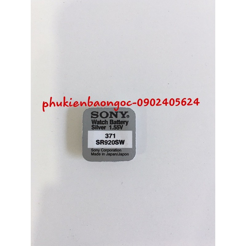 Viên pin đồng hồ 1,55V Murata Sony SR920SW 920 371 L921F AG6 LR69