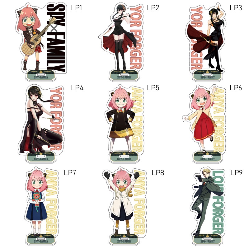 Giá Đỡ Trưng Bày Mô Hình Nhân Vật Anime Bằng Acrylic