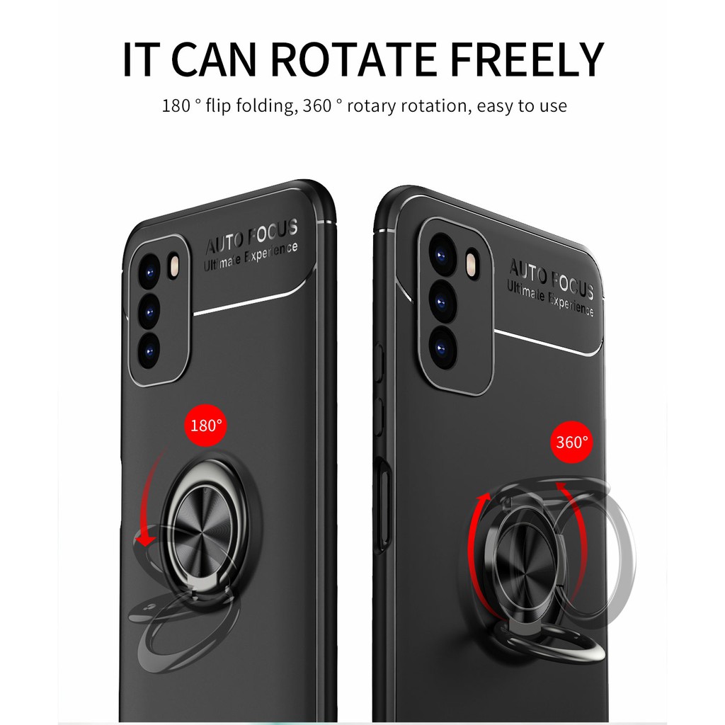 Ốp lưng Xiaomi Poco M3 FREESHIP Từ 50k hiệu Auto Focus nhẫn Iring cao cấp