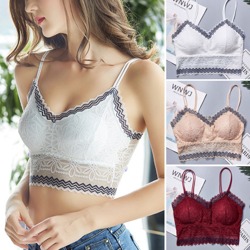 áo lót Không Gọng Có Đệm Mút Gợi Cảm