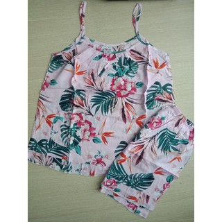 Đồ bộ đùi 2 dây tole lanh