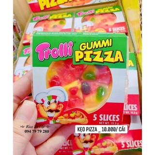 TROLLI GUMMI PIZZA - KẸO DẺO PIZZA