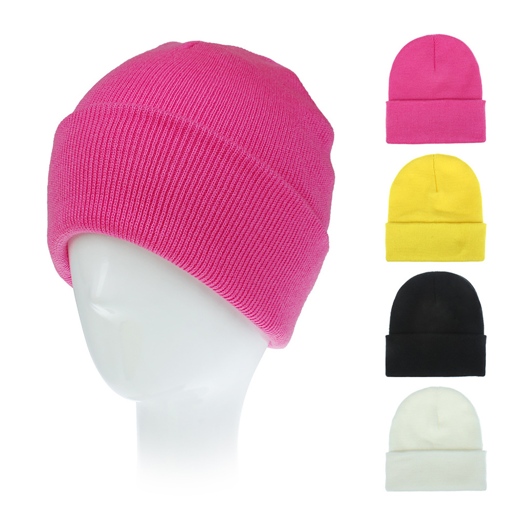 Set 2 Mũ beanie Kèm Khăn Choàng Cổ Giữ Ấm Mùa Đông Cho Nam Và Nữ