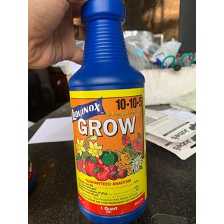 Phân bón hữu cơ kích thích tăng trưởng Liquinox Grow 10-10-5 hàng Mĩ chai 946ML