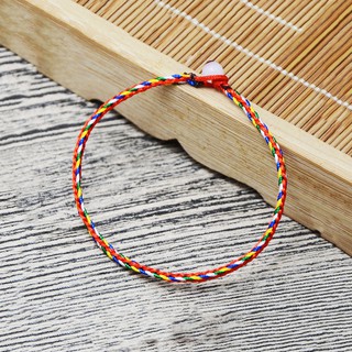 Vòng tay chỉ ngũ sắc nepal may mắn