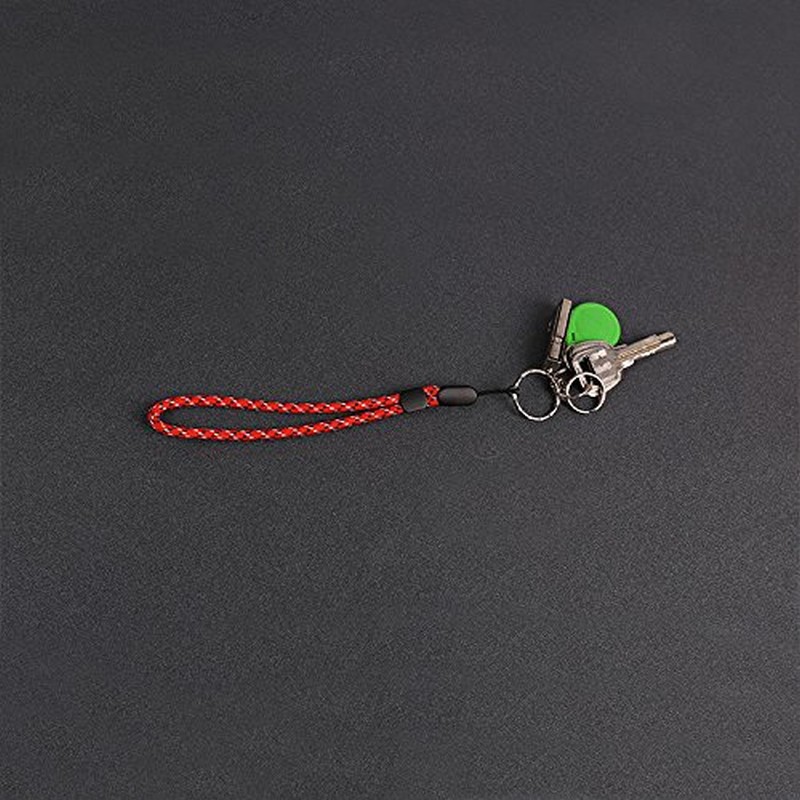 Dây buộc điện thoại di động có thể điều chỉnh dây buộc dây đeo cổ tay tròn ngắn