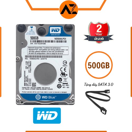 Ổ CỨNG GẮN TRONG HDD 500GB CHO LAPTOP / PC (BẢO HÀNH 24 THÁNG)