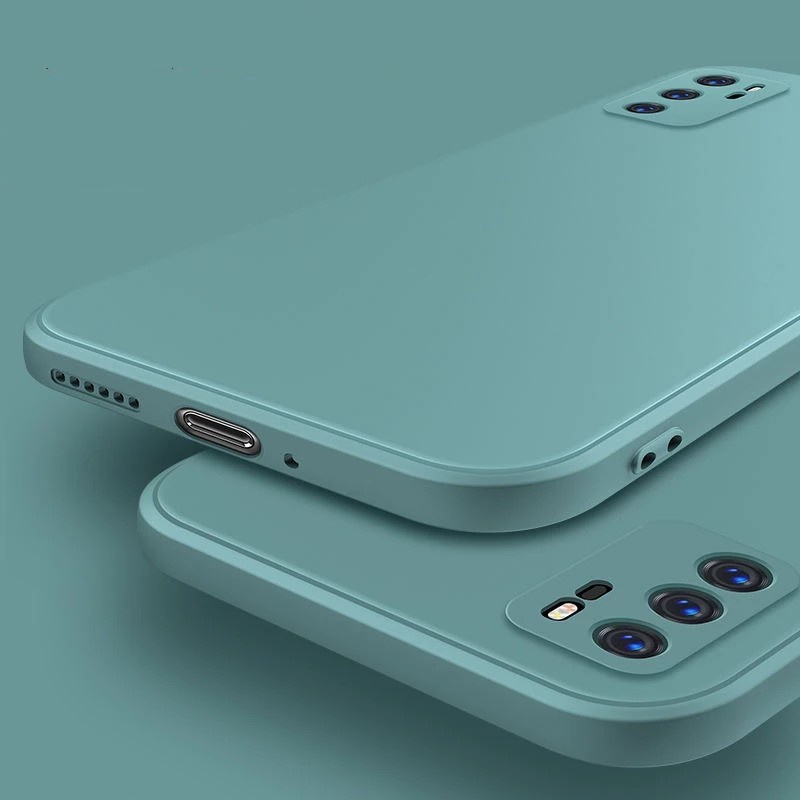 Ốp điện thoại silicone dẻo viền vuông cho OPPO A16S A54S F19 F19S A16 A74 A95 4G REALME 7 GT Q3 C21 PRO 4G 5G RENO 6 4G