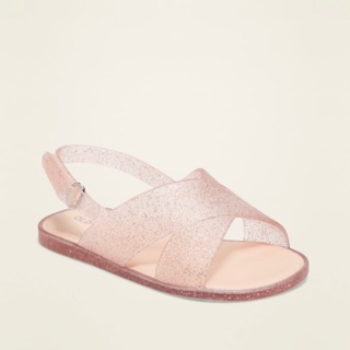 Dép nhựa thơm nhũ hồng quai chéo, chuẩn Auth có sẵn