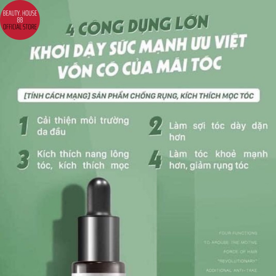 [1 HỘP 8 LỌ] Huyết thanh Serum Weilaiya Hỗ Trợ Mọc Tóc Hiệu Quả Sau 12 Tuần sử dụng