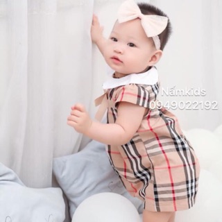 Váy burberry sọc kẻ hàng quảng châu