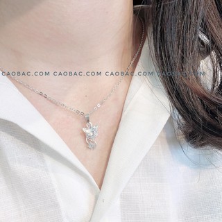 Dây chuyền nữ💝freeship💝💝dây chuyền hồ ly đá nhọn