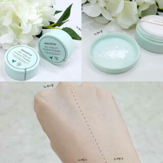 Phấn phủ bột kiềm dầu trong suốt Innisfree