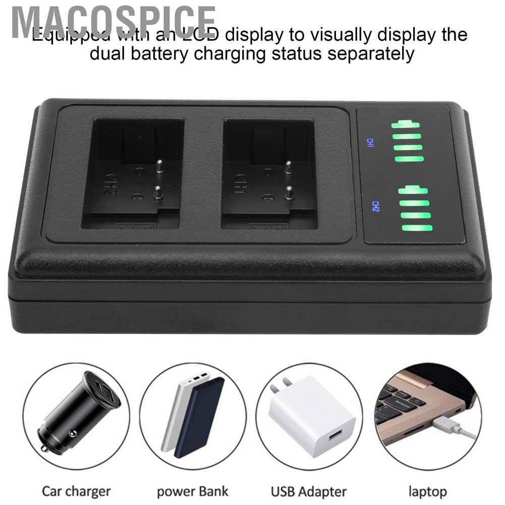 Đế Sạc Nhanh Macospice Cho Camera Dmw Blc12