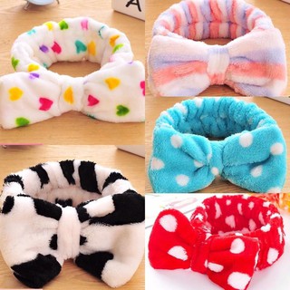 [💖GIÁ HỦY DIỆT💖]Băng Đô Nơ Rửa Mặt Nhung Mềm Mịn An Toàn Với Da vrg1952