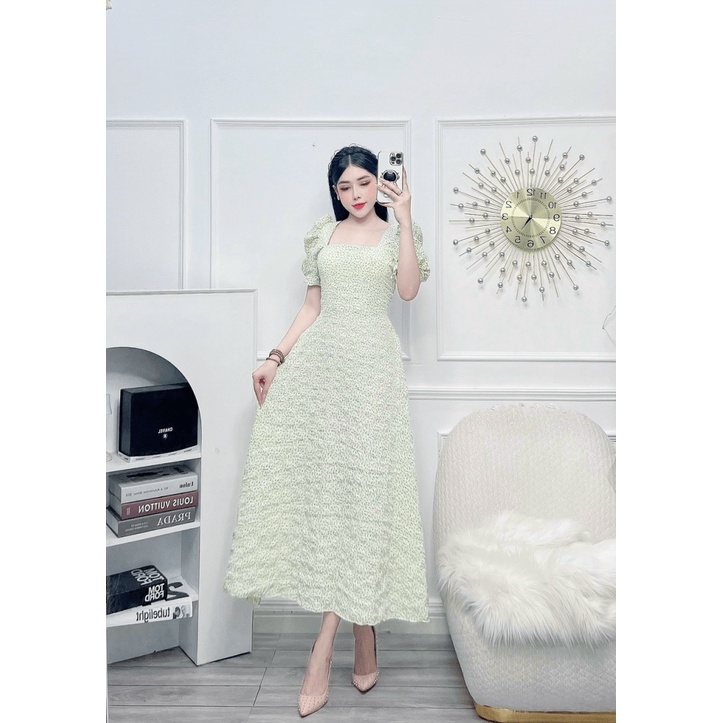 (HCM) ĐẦM CỔ YẾM XÒE SANG TRỌNG TÔN DÁNG SIÊU XINH - TIỂU THƯ HÀN QUỐC CHO CÁC NÀNG KME FASHION