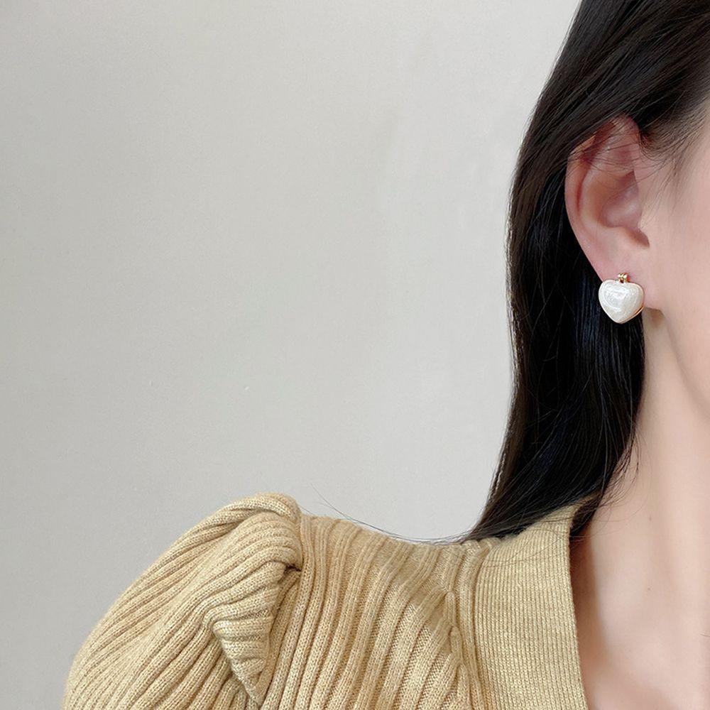 Khuyên Tai Dạng Hạt Thanh Lịch Cho Nữ|Bông Tai Ngọc Trai Giả Hình Giọt Nước Thời Trang