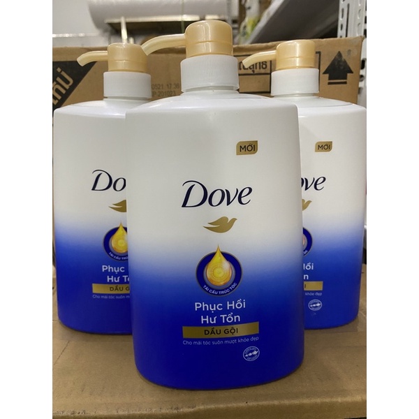 Dầu gội Dove Phục hồi hư tổn 880g