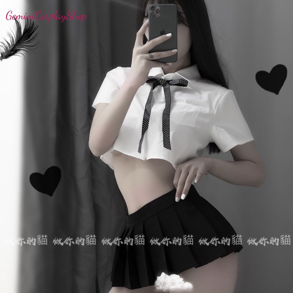 Bộ đồng phục hoc sinh cosplay sexy chụp ảnh gợi cảm VN69 1024