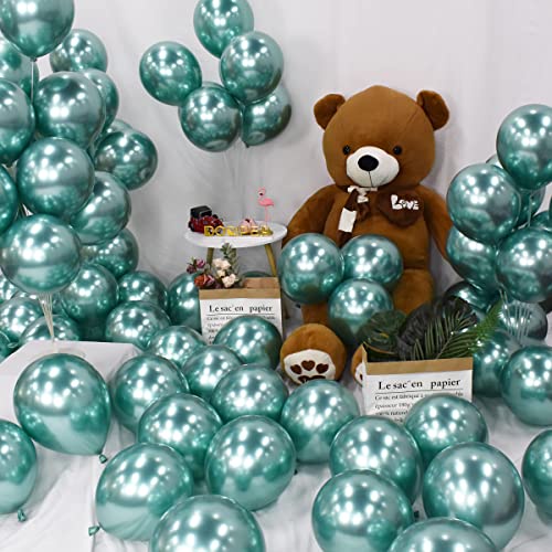 10 Bong Bóng 10 INCH Bằng Latex Mạ Chrome Trang Trí Tiệc Sinh Nhật