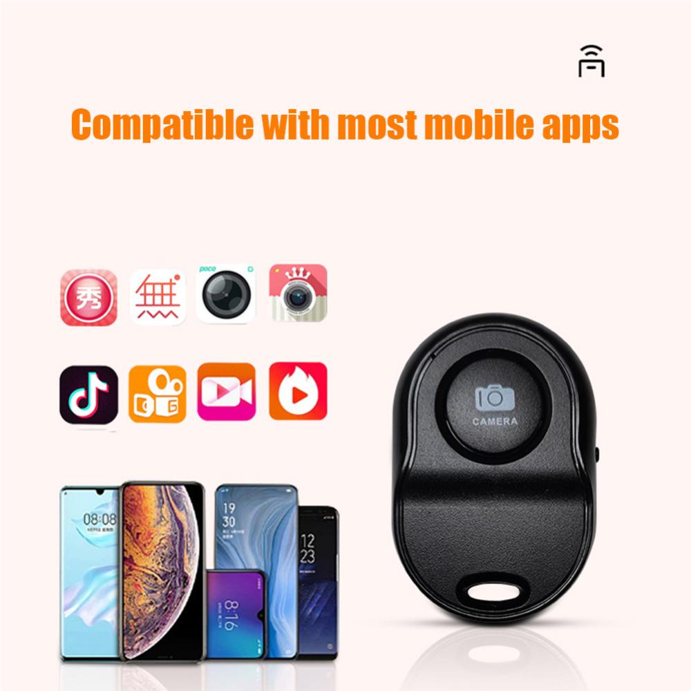 Điều Khiển Từ Xa DIGIFOUNDER Mini Bluetooth Có Nút Bấm Điều Khiển Không Dây Hẹn Giờ Chụp Ảnh Cho Điện Thoại H4Y3