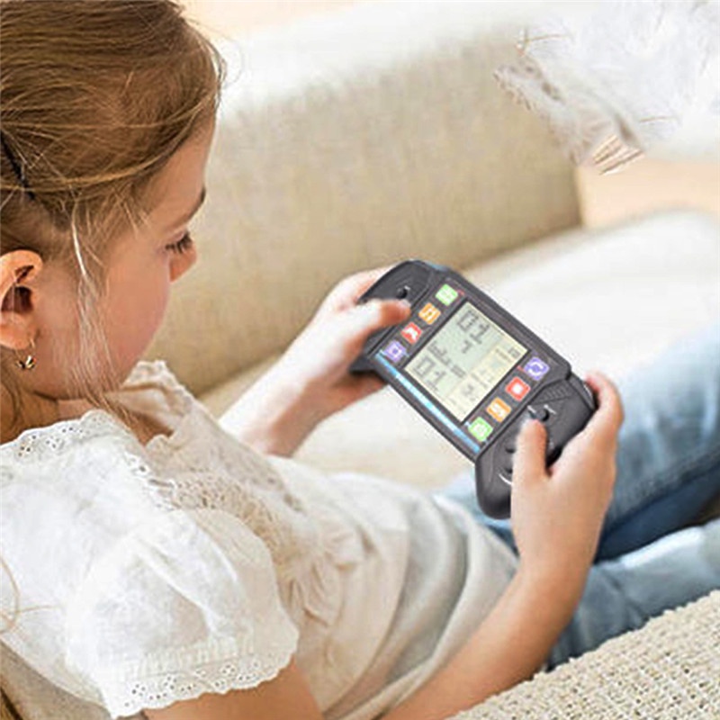 Máy chơi game xếp gạch cổ điển màn hình 3.5 inch 26 trò chơi độc đáo