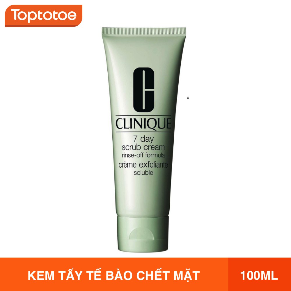 Tẩy Tế Bào Chết Mặt Clinique 7 Day Scrub Cream Rinse-Off 100ml