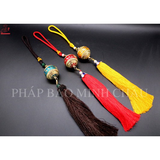 [PHÁP BẢO MINH CHÂU] TREO XE CẦU 6 CHỮ (XANH DƯƠNG - ĐỎ - VÀNG)