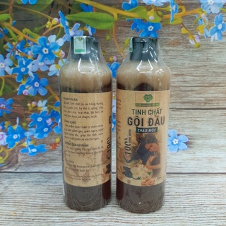 Tinh chất gội đầu thảo mộc mẹ ken 250ml - giảm rụng tóc, kích thích mọc tóc, gàu, nấm ngứa da đầu