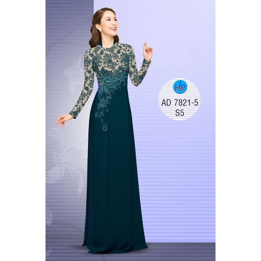 Vải May Áo Dài Hoạ Tiết In 3D Giả Ren Siêu Đẹp
